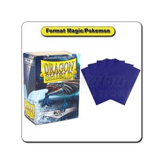 Dragon Shield Box of 100 in Matte Blue ATMDSH11003